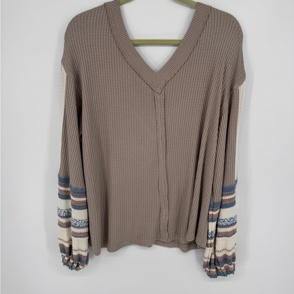 Free People Copenhagen Knit Top M - Picture 5 of 5